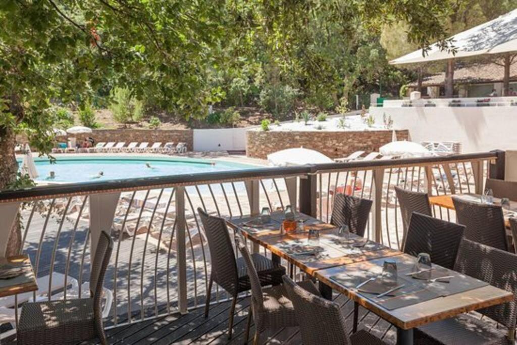 Les Restanques Maison 14 Chenes Grimaud Luaran gambar